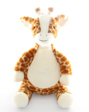 Load image into Gallery viewer, Personalised Baby Giraffe Cubby front view
