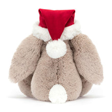 Load image into Gallery viewer, Personalised Jellycat Bashful Bunny Medium - Christmas back
