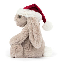 Load image into Gallery viewer, Personalised Jellycat Bashful Bunny Medium - Christmas side
