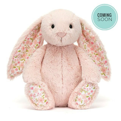 Personalised Jellycat Bashful Bunny Medium - Blush Blossom Cherry