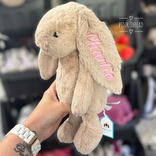 Load image into Gallery viewer, Personalised Jellycat Bashful Bunny Medium - Beige
