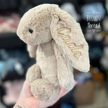 Load image into Gallery viewer, Personalised Jellycat Bashful Bunny Medium - Beige
