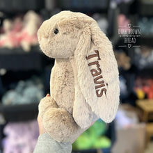 Load image into Gallery viewer, Personalised Jellycat Bashful Bunny Medium - Beige
