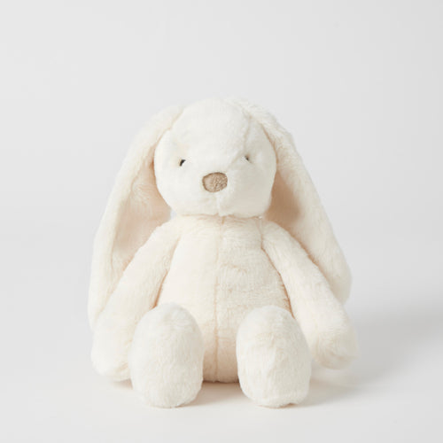 Personalised Jiggle & Giggle Medium Bunny | Cream front view