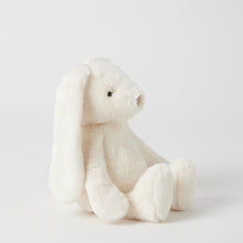 Load image into Gallery viewer, Personalised Jiggle &amp; Giggle Medium Bunny | Cream side view
