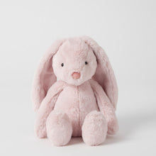 Load image into Gallery viewer, Personalised Jiggle &amp; Giggle Medium Bunny | Pink front
