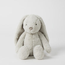 Load image into Gallery viewer, Personalised Jiggle &amp; Giggle Medium Bunny | Grey front view
