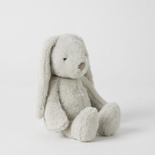 Load image into Gallery viewer, Personalised Jiggle &amp; Giggle Medium Bunny | Grey side view
