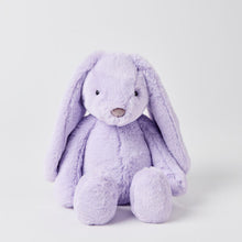 Load image into Gallery viewer, Personalised Jiggle &amp; Giggle Medium Bunny | Lilac front view
