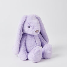 Load image into Gallery viewer, Personalised Jiggle &amp; Giggle Medium Bunny | Lilac side view
