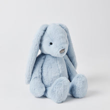 Load image into Gallery viewer, Personalised Jiggle &amp; Giggle Medium Bunny | Pale Blue side view
