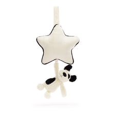 Load image into Gallery viewer, Jellycat Bashful Black &amp; Cream Puppy Musical Pull
