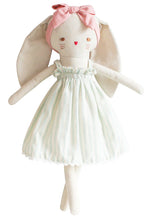 Load image into Gallery viewer, Personalised Alimrose Large Bopsy Bunny 40cm - Sage Stripe
