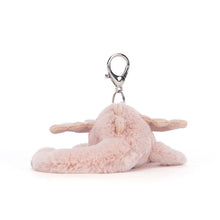 Load image into Gallery viewer, Jellycat Rose Dragon Bag Charm
