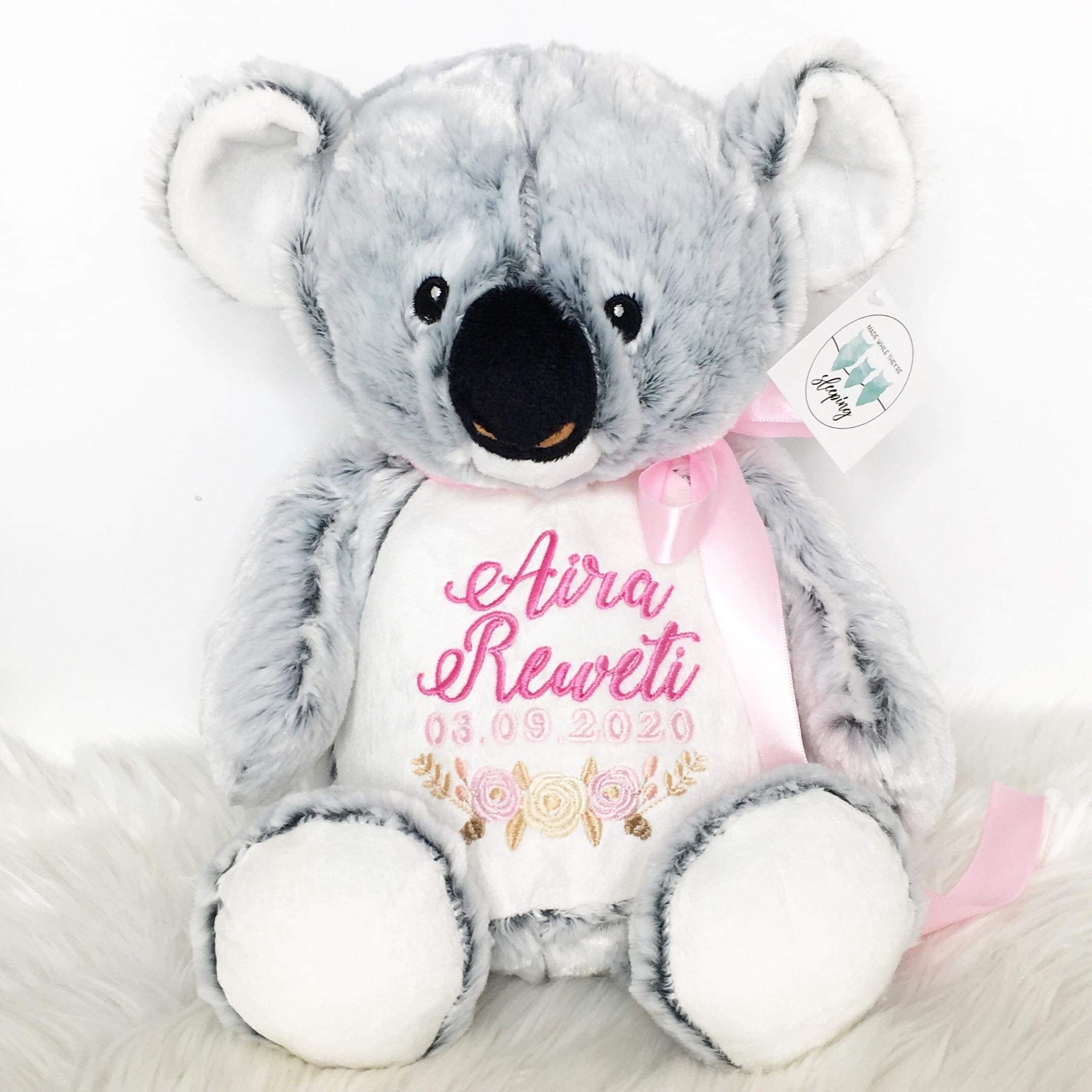 Personalised koala sales teddy